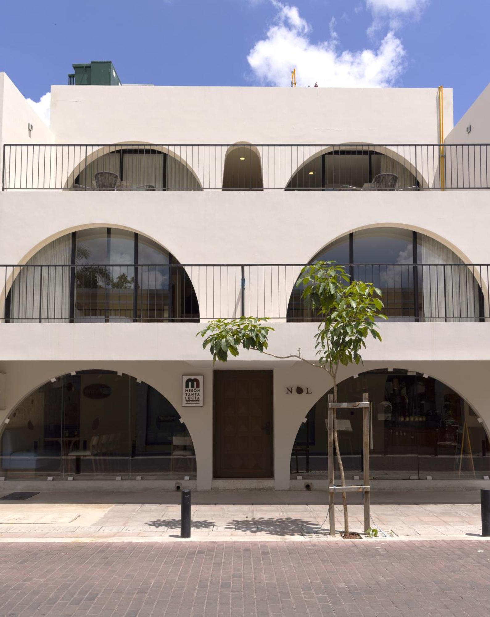 Meson Santa Lucia Hotel Mérida Exterior photo